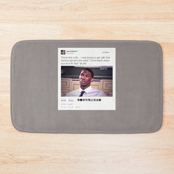 Item preview, JOEL-EMBIID---COME-BACK-WHEN-YOU'RE-AN-ALL-STAR designed and sold by MarioPelayo.
