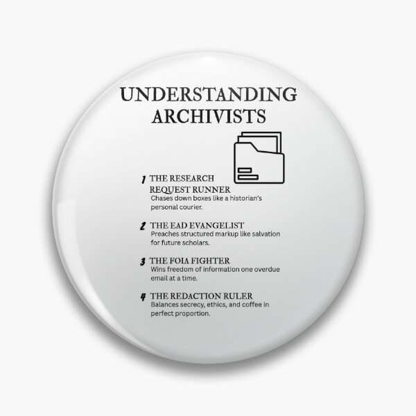 Item preview, Understanding Archivists – For Lovers of Order and Metadata designed and sold by PsyFlow35.