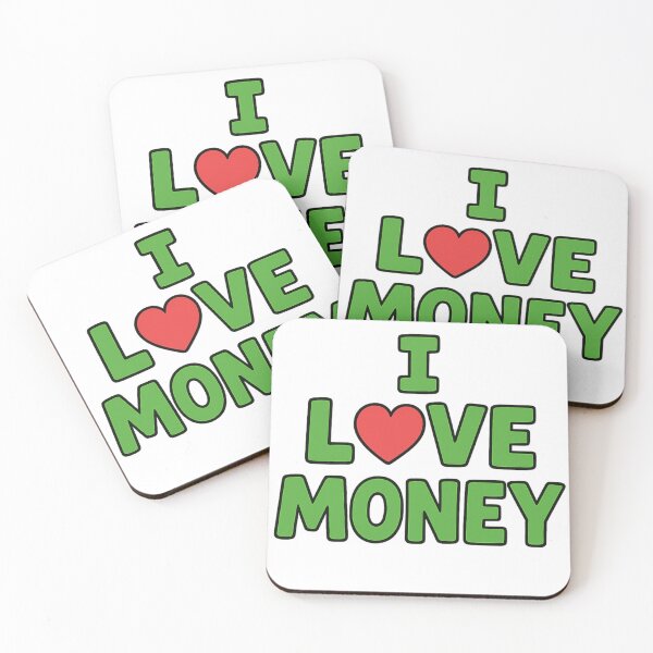 Item preview, I LOVE MONEY  designed and sold by PolishGameShop.