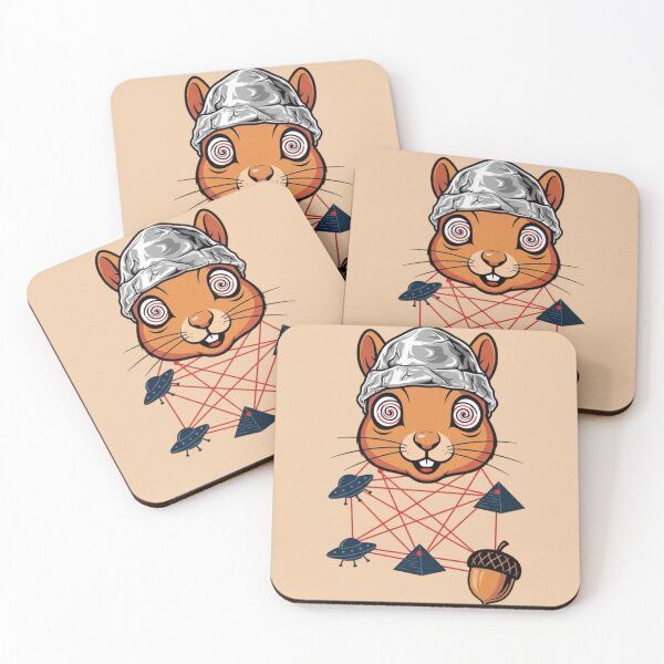 Item preview, Conspiracy Theorist Squirrel! ?? designed and sold by Whisky1111.