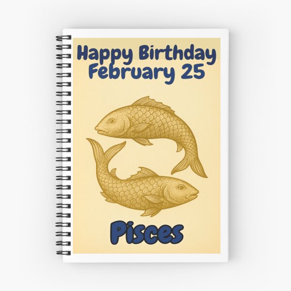Item preview, Birthday Zodiac Sign – February 25 designed and sold by ariksworld.