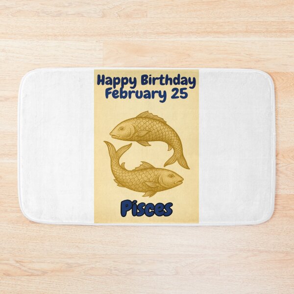 Item preview, Birthday Zodiac Sign – February 25 designed and sold by ariksworld.