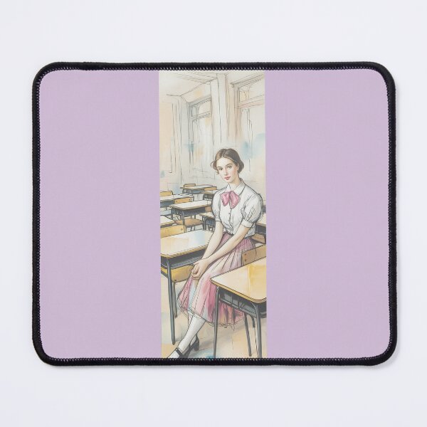 Item preview, Vintage School Girl Sketch By Merch, Limited Edition designed and sold by JERICHOALBERT2.