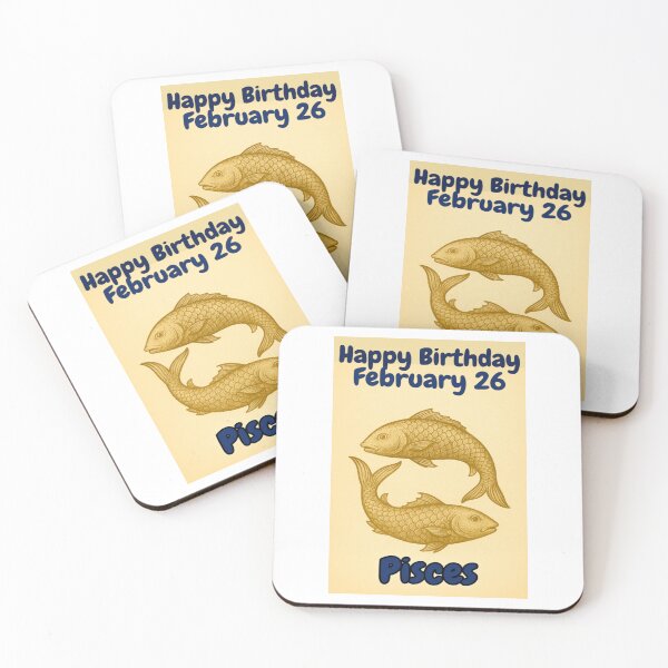 Item preview, Birthday Zodiac Sign – February 26 designed and sold by ariksworld.
