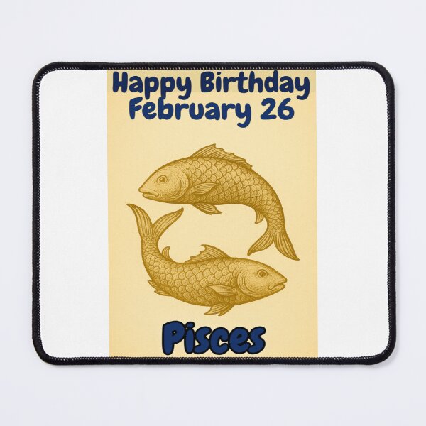 Item preview, Birthday Zodiac Sign – February 26 designed and sold by ariksworld.