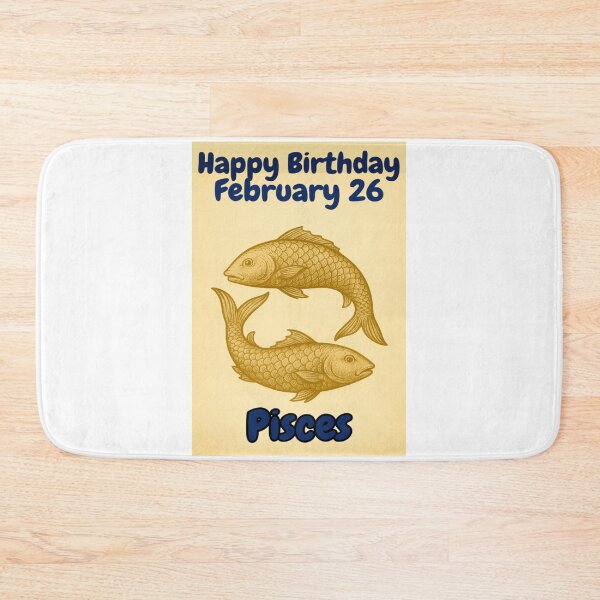 Item preview, Birthday Zodiac Sign – February 26 designed and sold by ariksworld.