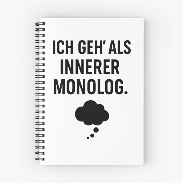 Item preview, Minimalist Quote Design – I go as an inner monologue - Everyday Humor Typography Tee designed and sold by DebuggedDressed.