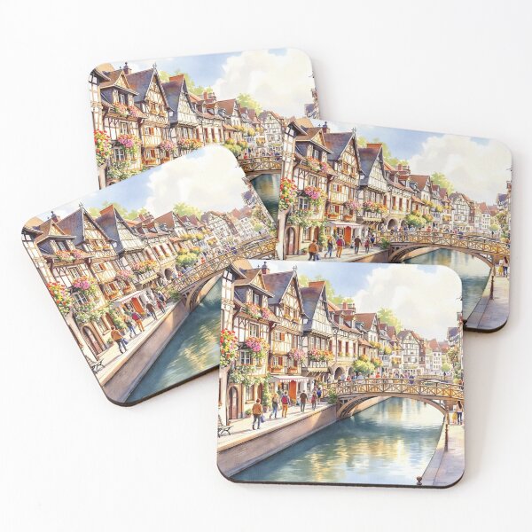 Item preview, Alsace, Strasbourg, Petite France district designed and sold by jefboutique6150.