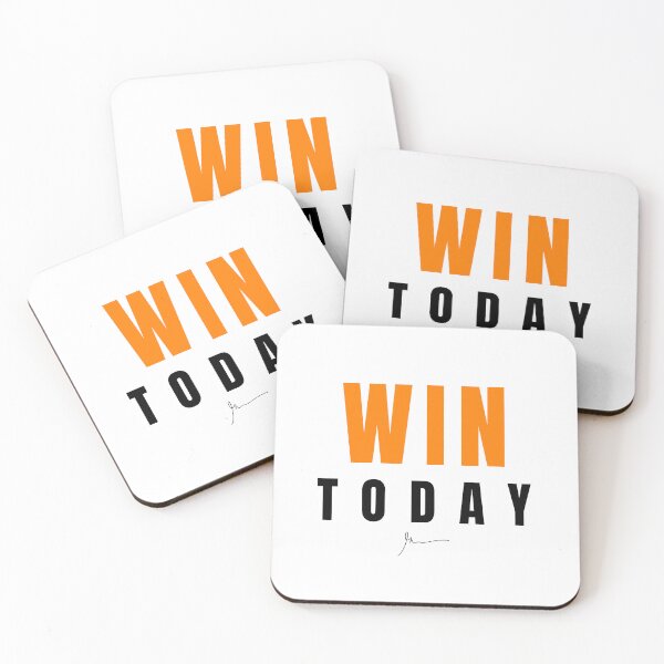 Item preview, Win Today gary vee quotes designed and sold by SpiritualCode.