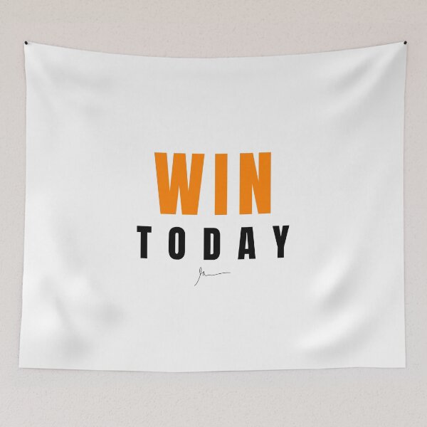 Item preview, Win Today gary vee quotes designed and sold by SpiritualCode.