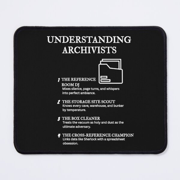 Item preview, Understanding Archivists – Funny Gift for Archivists – Black designed and sold by PsyFlow35.