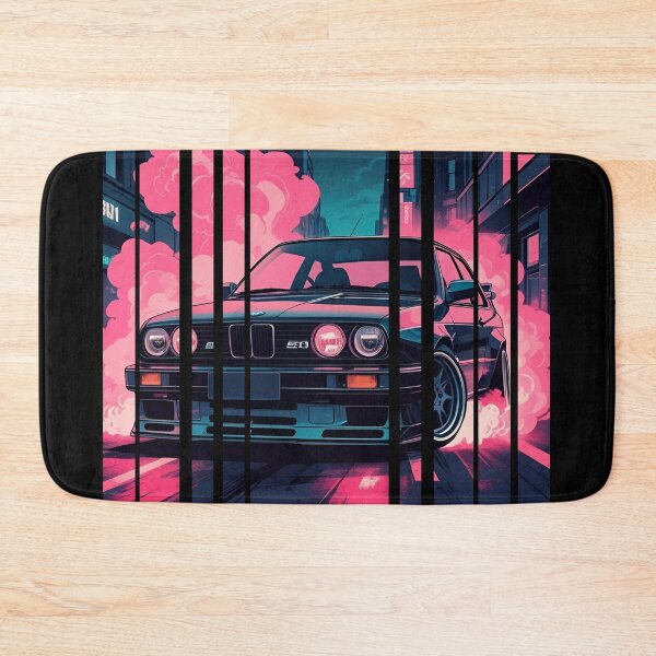 Item preview, B.W the Power of the 3 series drifting with neon smoke, retro 80s 8 designed and sold by Neon G.