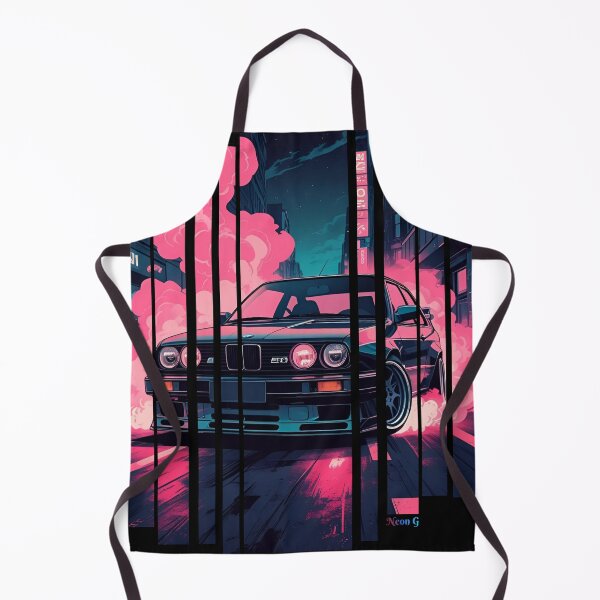 Item preview, B.W the Power of the 3 series drifting with neon smoke, retro 80s 8 designed and sold by Neon G.