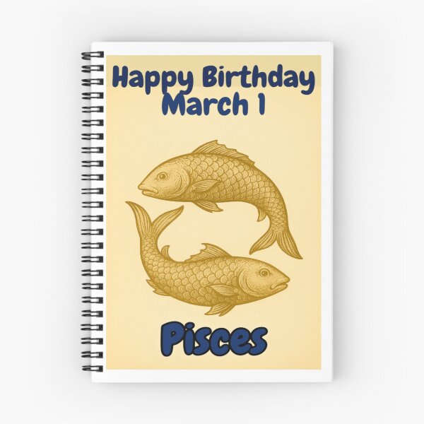 Item preview, Birthday Zodiac Sign – March 1 designed and sold by ariksworld.