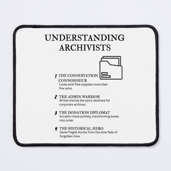 Item preview, Understanding Archivists – Four Funny Definitions Design designed and sold by PsyFlow35.