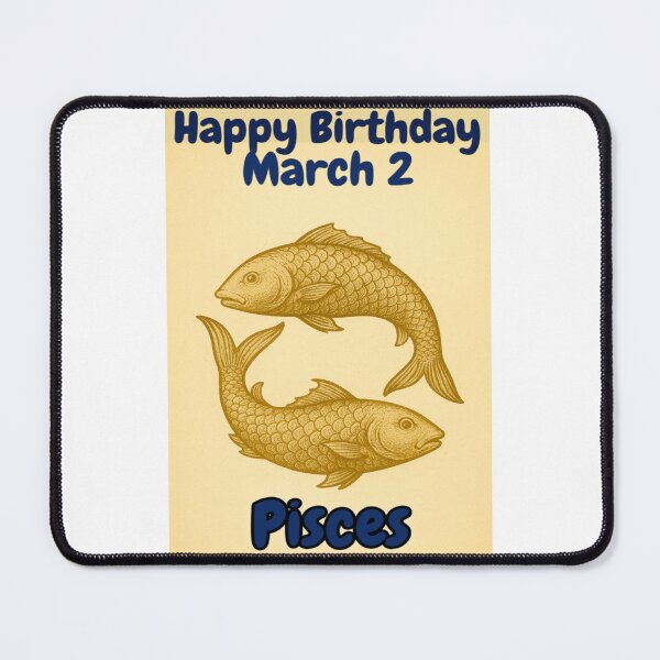 Item preview, Birthday Zodiac Sign – March 2 designed and sold by ariksworld.