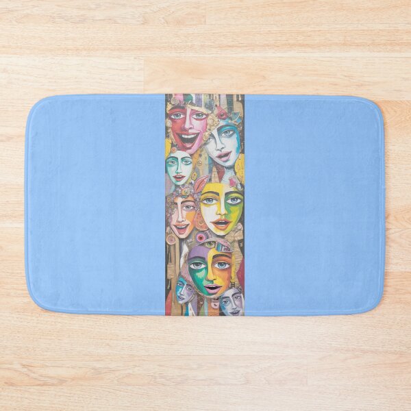 Item preview, Colorful Faces Collage Art Print By Merch, Limited Edition designed and sold by JERICHOALBERT2.