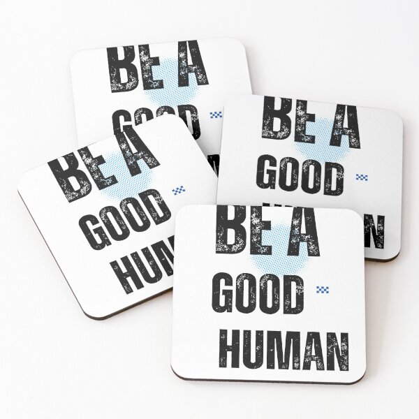 Item preview, Be a Good Human | Minimalist Positive Vibes Design designed and sold by Ramanujan MN.