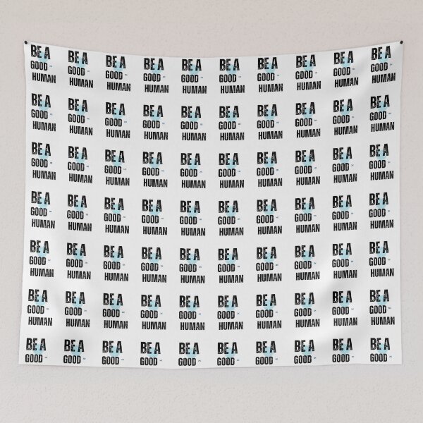 Item preview, Be a Good Human | Minimalist Positive Vibes Design designed and sold by Ramanujan MN.