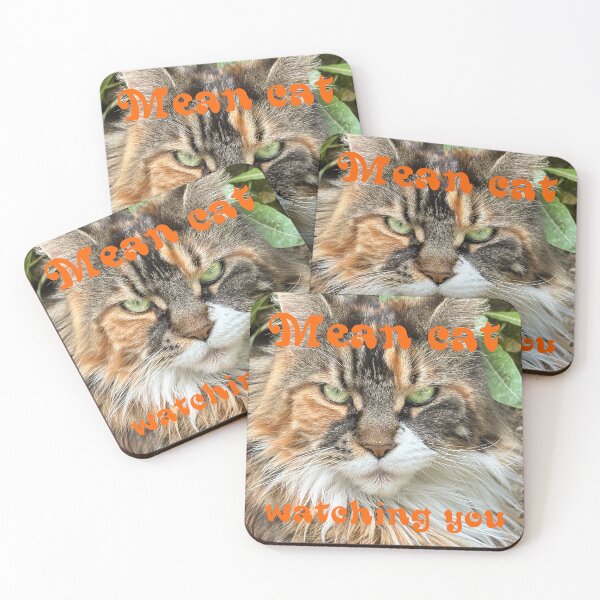 Item preview, Mean cat watching you designed and sold by PariSeine.