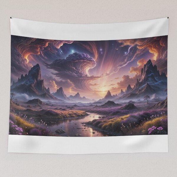 Item preview, Valley of Celestial Mist designed and sold by fireytoad.