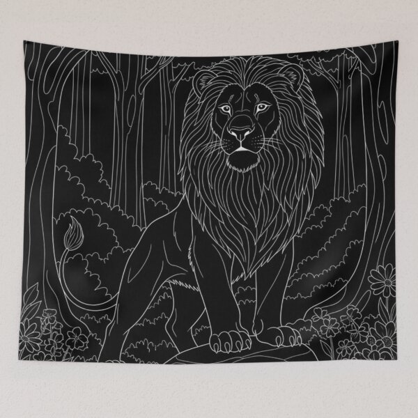 Item preview, Barbary lion - Atlas lion - inverted designed and sold by Dali RB.