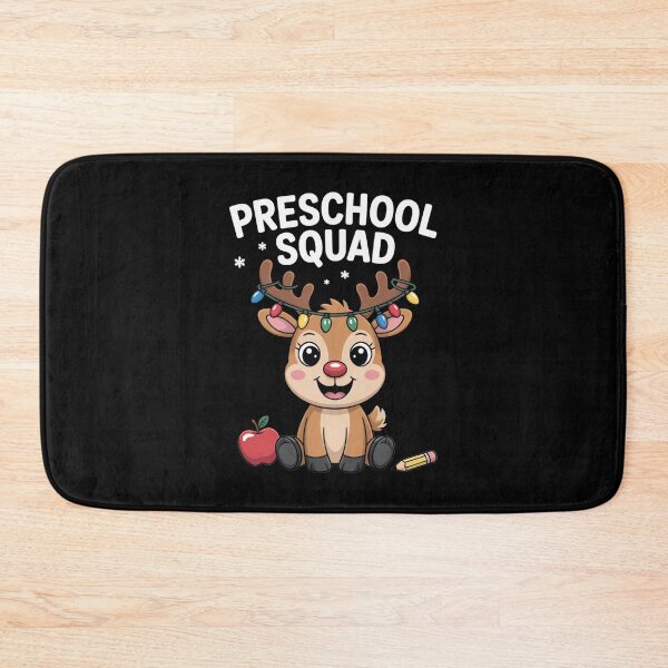 Item preview, Preschool Teacher Christmas Preschool Squad Reindeer Xmas designed and sold by Gogetgiggles.