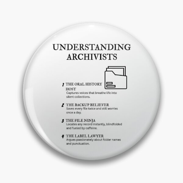 Item preview, Understanding Archivists – Humor for Librarians & Historians designed and sold by PsyFlow35.