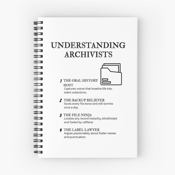 Item preview, Understanding Archivists – Humor for Librarians & Historians designed and sold by PsyFlow35.