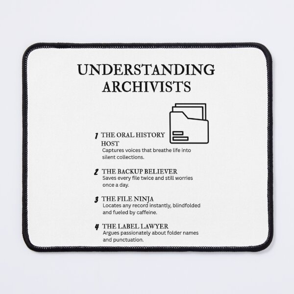 Item preview, Understanding Archivists – Humor for Librarians & Historians designed and sold by PsyFlow35.