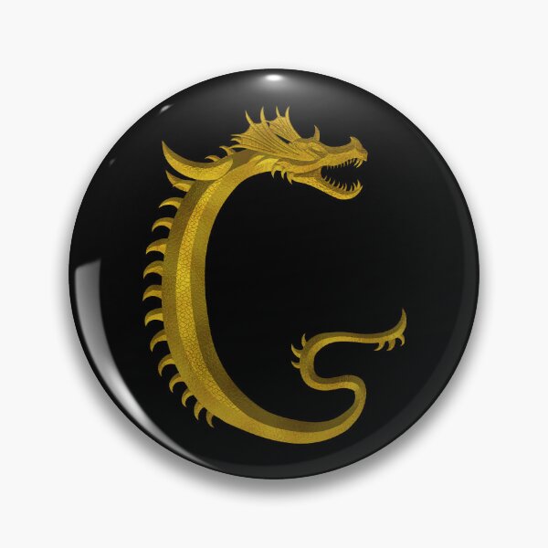 Item preview, Letter  G  of the Dragonfont Initial Capital Monogram (Dragon) designed and sold by Swabcraft.