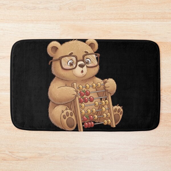 Item preview, Bear Doing Taxes – Cute Whimsical Storybook Illustration designed and sold by Whisky1111.