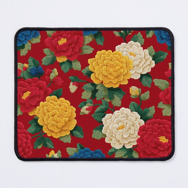 Item preview, Artistic Ornamental Embroidered Flower For Holiday Surprise designed and sold by RoyalStarsPatts.