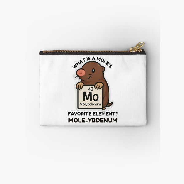 Item preview, Mole-ybdenum Mole Day Chemistry Pun designed and sold by sciencenotes.