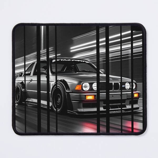 Item preview, B.W Power of the 3 series coupe with wide body kit, street racing vibe, high contrast neon colors 1 designed and sold by Neon G.