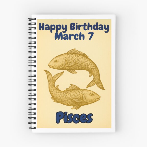 Item preview, Birthday Zodiac Sign – March 7 designed and sold by ariksworld.