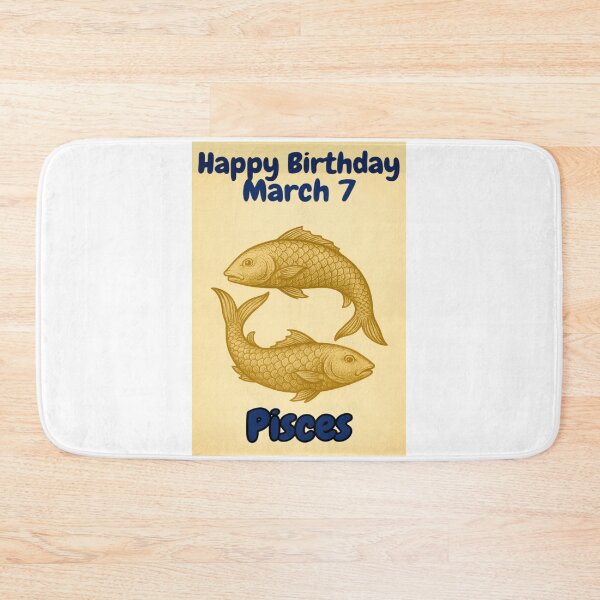 Item preview, Birthday Zodiac Sign – March 7 designed and sold by ariksworld.