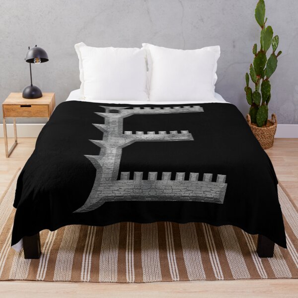 Item preview, Letter  E  of the Dragonfont Initial Capital Monogram (Castle) designed and sold by Swabcraft.