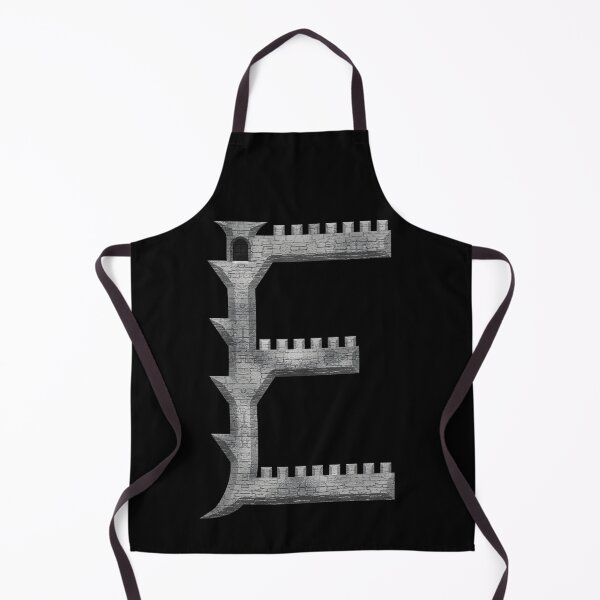 Item preview, Letter  E  of the Dragonfont Initial Capital Monogram (Castle) designed and sold by Swabcraft.