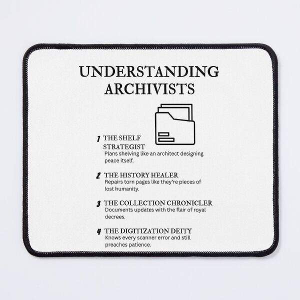 Item preview, Understanding Archivists – Relatable Humor for Record Keepers designed and sold by PsyFlow35.