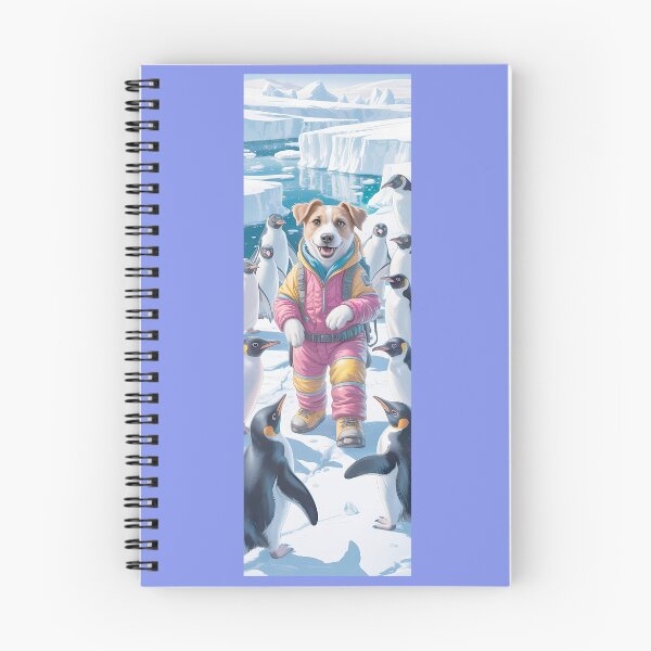 Item preview, Dog'S Arctic Adventure With Penguin Friends By Merch, Limited Edition designed and sold by kraackforest.
