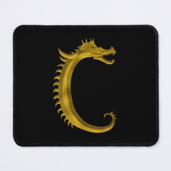 Item preview, Letter C of the Dragonfont Initial Capital Monogram (Dragon) designed and sold by Swabcraft.