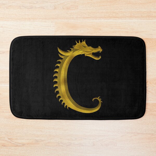 Item preview, Letter  C  of the Dragonfont Initial Capital Monogram (Dragon) designed and sold by Swabcraft.