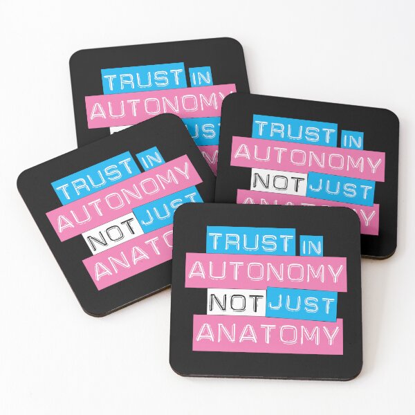 Item preview, Trans Lives Matter! Trust in autonomy not just anatomy designed and sold by LGBTcuteGifts.