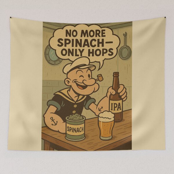 Item preview, Funny IPA Lover – Vintage Beer Comic Design designed and sold by SablePL.