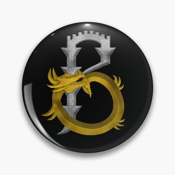 Item preview, Letter  B  of the Dragonfont Initial Capital Monogram (Castle and Dragon) designed and sold by Swabcraft.