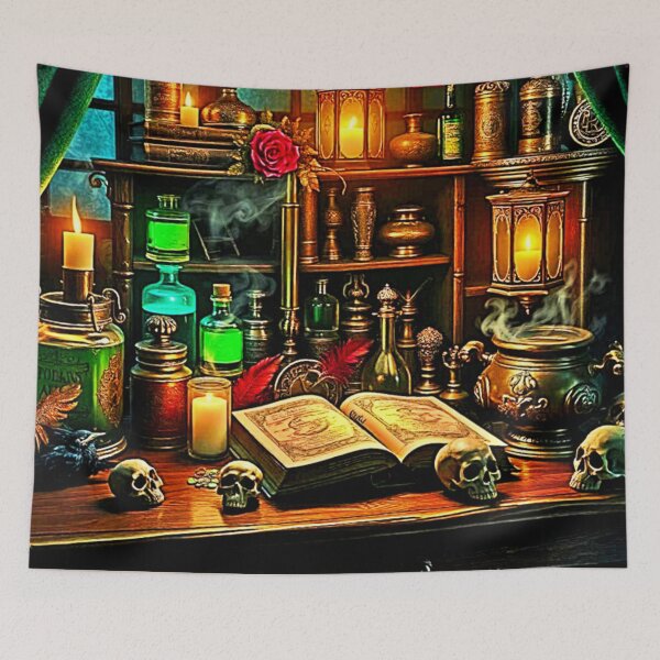 Item preview, Witch's Altar Mystical Night Brew Design designed and sold by Health And Fitness Posts e-Store.