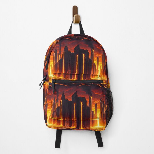 Item preview, "Melted Metropolis: After the Inferno" designed and sold by PawPrintedArt.