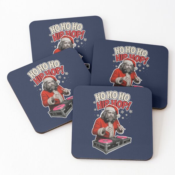 Item preview, Funny DJ Santa Christmas – Ho Ho Ho Hip Hop Design designed and sold by averagejoekster.