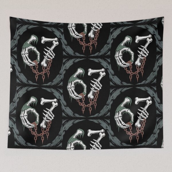 Item preview, 67 Skeleton Hand Halloween designed and sold by Millsoft.